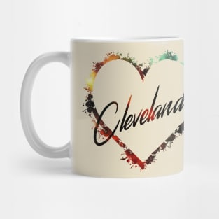 I Love Cleveland Mug